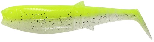 Savage Gear Cannibal Shad 10 cm 9g Fluo Yellow Glow (77108)