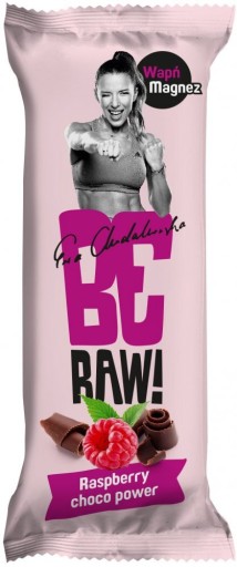 Buďte Raw! Malinová čokoládová tyčinka Power 40g x 2 kusy