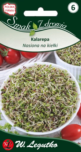 Semená klíčkov zeleného kalerábu 10g Legutko