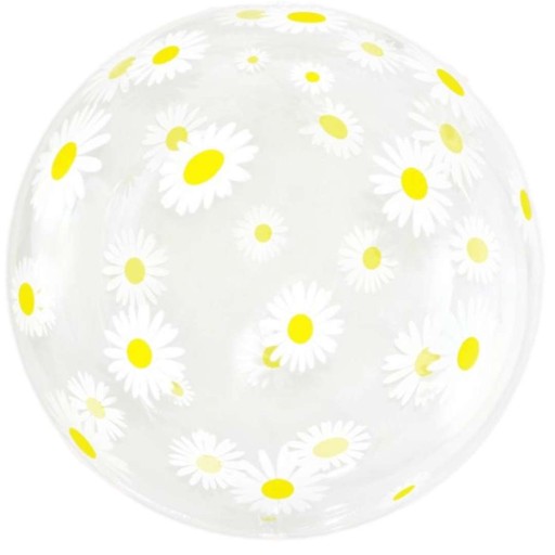 Fólia BALLOON DAISIES kvety TRANSPARENT XL