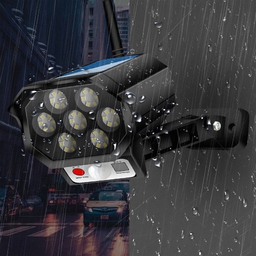 DUMMY CAMERA LED SOLÁRNA LAMPA SO SNÍMAČOM POHYBU