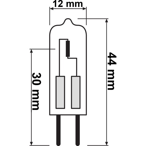 Halogénová žiarovka GY6,35 50W 12V 2950K OSRAM