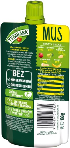 TYMBARK MUS JAB/GR/MAR/PASTER.100G..