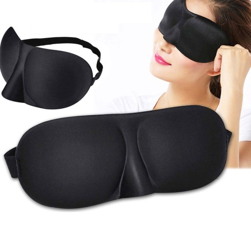 SPÍNA OČNÁ OCHRANA, 3D SPÁNKOVÁ MASKA ZDRAVÝ SPÁNOK