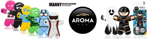POLYMÉROVÁ VÔŇA DO AUTO MANNY KEYRING VANILKA