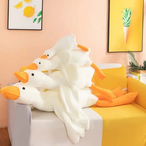 MÄKKÝ VANKÚŠ MASKOT, PLYŠOVÁ HUSKA JASIEK, 50CM