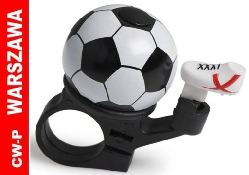 Zvonček 40mm ALU FUTBALOVÝ futbal