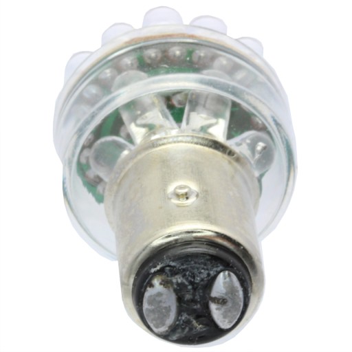 18X LED P21/5W ZARÁŽKA ŽIAROVKY ČERVENÁ DVOJŽIAR