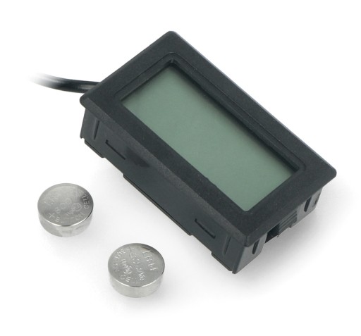 Panelový teplomer s LCD displejom