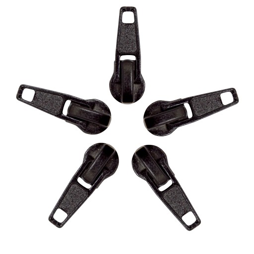 Zipsy na 5mm zips Autolok, 5 ks.