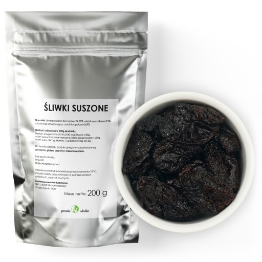 SUŠENÉ SLIVKY, bez semien, čerstvé, 200g