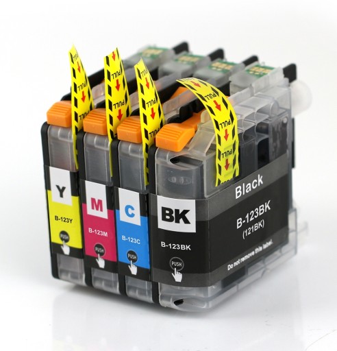Atrament pre tlačiareň BROTHER DCP J552DW DCP J752DW DCP-J4110DW DCP-J132W LC123 XL