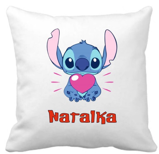 Obliečka na vankúš 40 cm x 40 cm Lilo and Stitch Darček