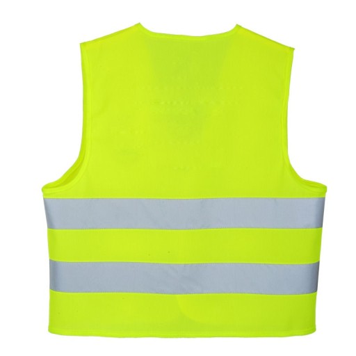 Detská žltá reflexná vesta na prechádzku