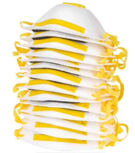 Protiprachová maska s ventilom FFP1 1 ks. C0012