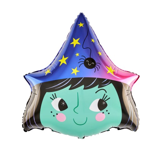 Fóliový balón Malá čarodejnica Halloween HEL Pp