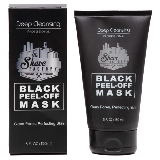 Čierna zlupovacia maska The Shave Factory 150 ml