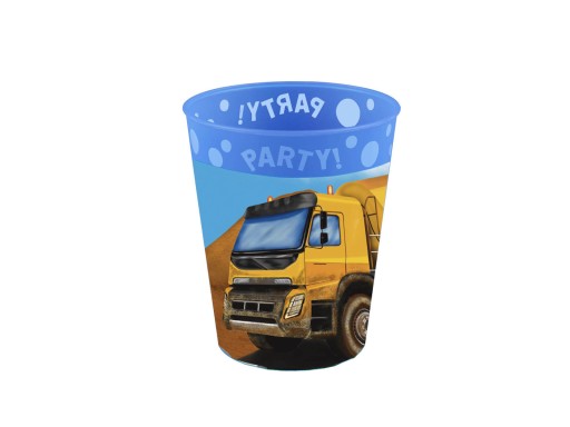 Narodeninový pohár Construction 250ml Birthday
