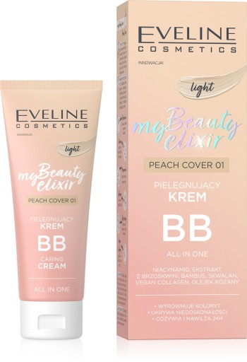Eveline My Beauty Elixir Peach Cover BB Cream 01