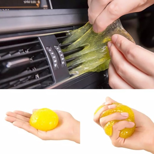 ELASTIN GEL NA ČISTENIE ROHOV KLÁVESNICE AUTOMOBILU SLIME GLUT GUMBER