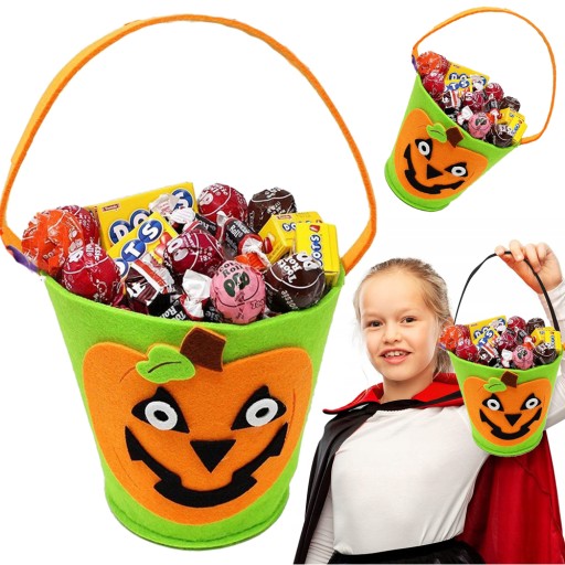 CANDY BUCKET HALLOWEENSKÉ SLADKOSTI, ZELENÉ