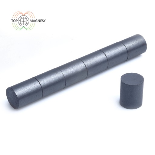 Cylindrický feritový magnet MW 8x10 F30, sada 10 kusov