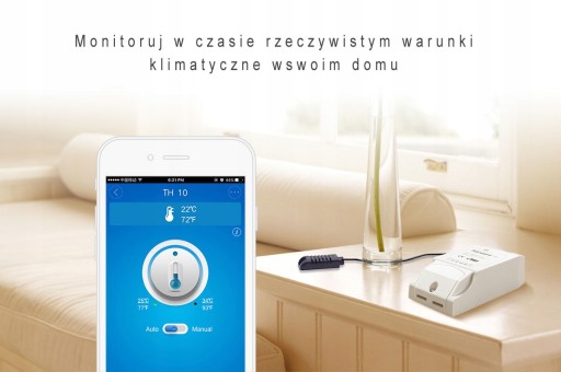 Senzor teploty vlhkosti SonOff Si7021 TH16
