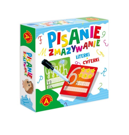 Písanie a vymazávanie mikro Alexandrových písmen číslic