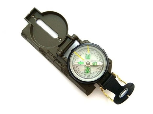 Profesionálny kompas US ARMY Metal Compass KP003