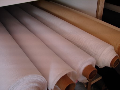 AIDA plátno, BIELA farba, 54o/10 cm, šírka 75 cm