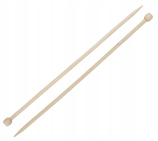 PLETACIE IHLICE BAMBUSOVÉ rovné 10mm 35cm