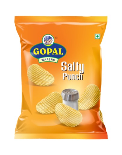 Slaný punč Gopal zemiakové lupienky solené 45g
