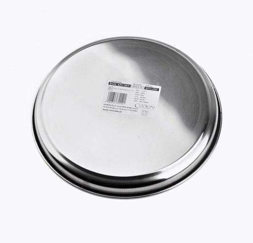 nerezový podnos okrúhly 24,5cm COOKINI Basic Kitchen
