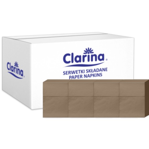 Jednovrstvové bambusové obrúsky 17x17cm pre zásobníky Clarina, 400 kusov