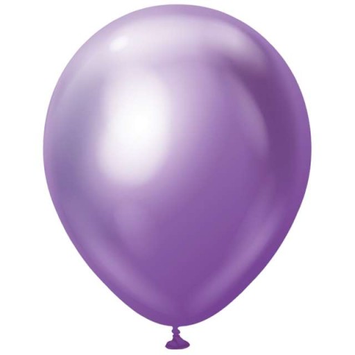 ľahké METALICKÉ balóny FIALOVÉ 30 cm x7