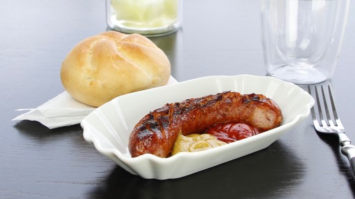PORCELÁNOVÁ MISKA NA PODÁVANIE OBJÍDANIA
