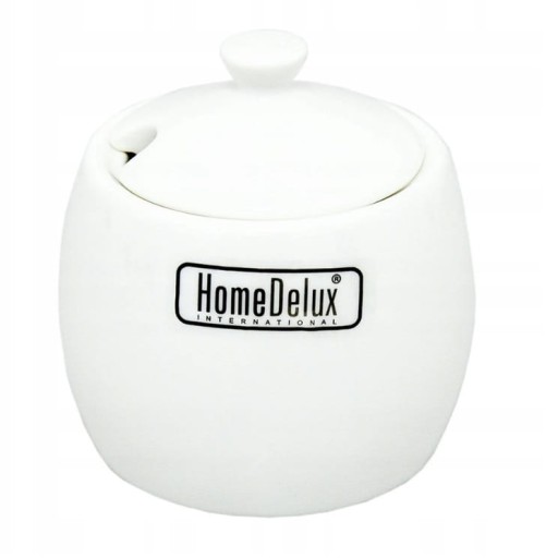 Biela porcelánová cukornička CASK HomeDelux