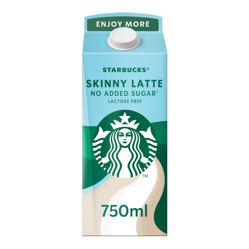 Káva Starbucks Multiserve Skinny Latte s mliekom bez laktózy 750 ml