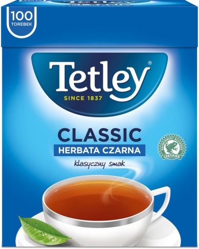 EXPRESNÝ ČAJ TETLEY CLASSIC BLACK 100 KS