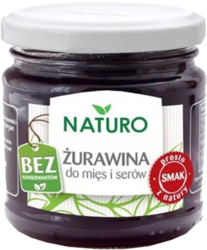PD Brusnica k mäsu a syru Naturo 220g