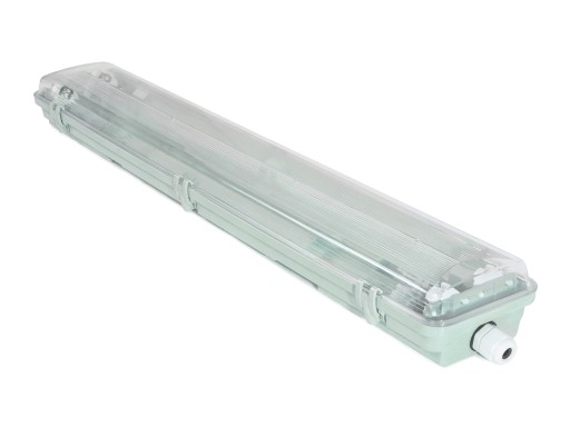 HERMETICKÉ ZARIADENIE PRE T8 LED ŽIVOTNÉ LAMPY 2x60CM