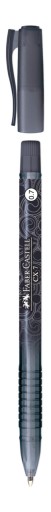 CX7 0,7 mm čierne guľôčkové pero Faber-Castell 256899