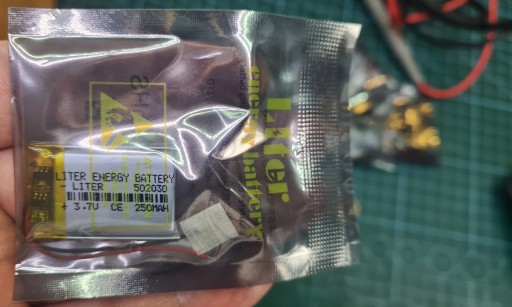 Batéria Li-Polymer 3,7V 250mAh + PCM
