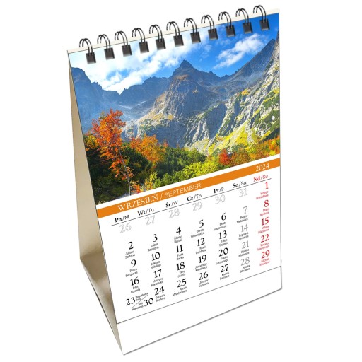 Kalendár 2024 stolný vertikálny malé Tatry