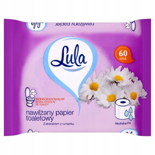 Vlhčený toaletný papier 60 ks
