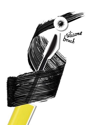 Krásna Pump Up Curling Mascara Black