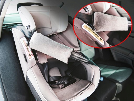 CESTOVNÝ VANKÚŠEK POTAH BEZPEČNOSTNÉHO PÁSU DO AUTO MÄKKÝ DETSKÝ PÁS