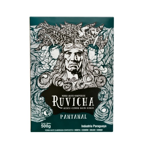 Yerba Mate Ruvicha Pantanal 500g 0,5kg