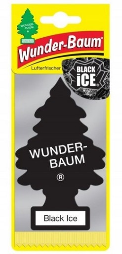 Vôňa WUNDER-BAUM BLACK CLASSIC, osviežovač vzduchu na vianočný stromček