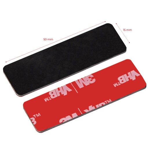 3M obojstranná penová páska 15x50 mm sada 5 ks